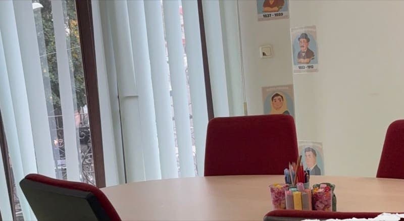 Sala de meditații din zona Bd. Dacia